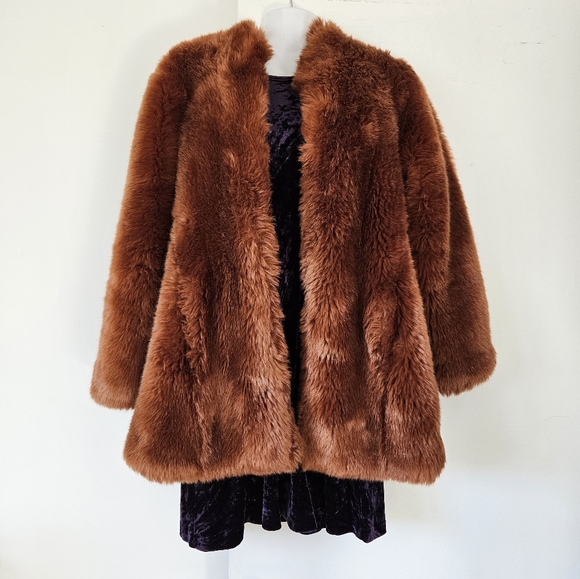 Zara Faux Fur Jacket - Picture 3 of 10